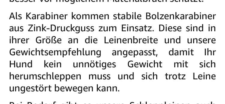 Leichte Schleppleine gesucht-Beitrag-Bild
