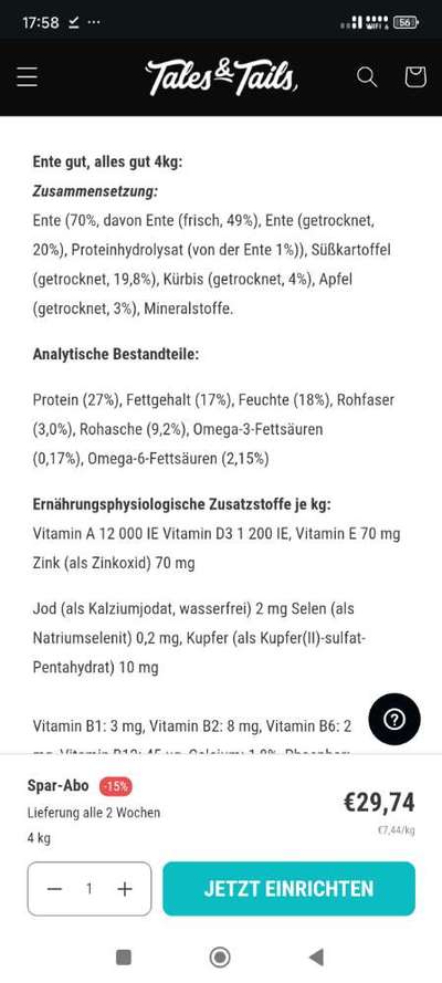 Gutes Trockenfutter mit hohem Fleischanteil-Beitrag-Bild