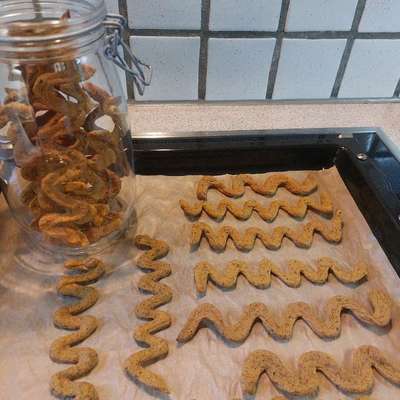 aktuelles Foto Gruppe Backen für Hunde