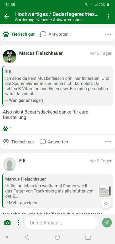 Hochwertiges / Bedarfsgerechtes Nassfutter (ohne Barfen), welches nur?-Beitrag-Bild