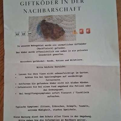 Giftköder-Giftköder-Bild