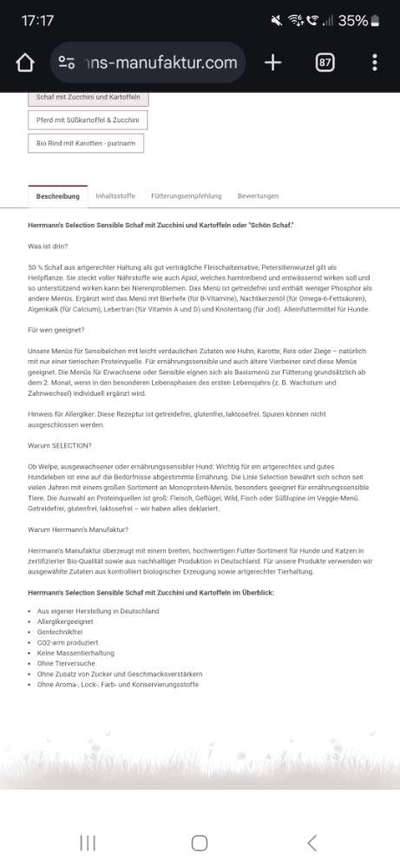 Konsistenz beim Nassfutter von Herrmanns-Beitrag-Bild