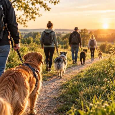 Hundetreffen-Hundegruppe/ Begenungstraining-Bild
