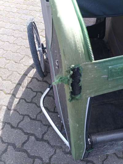 Hundeanhänger für das Fahrrad-Beitrag-Bild