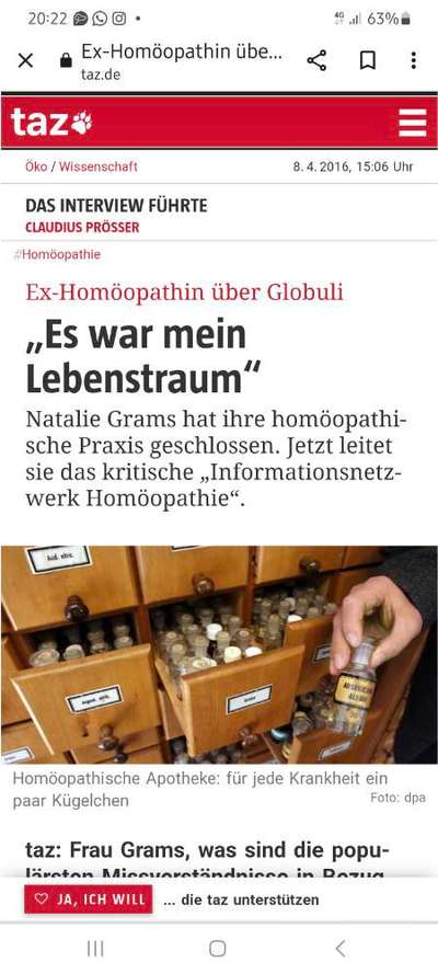 Homöopathie -Arznei oder bloß Zucker für die Seele?-Beitrag-Bild