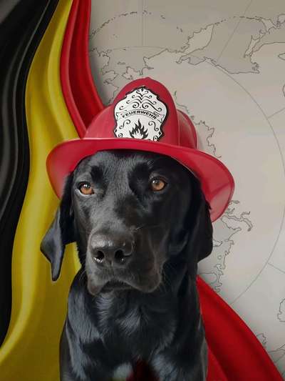 Photomontagen mit Hund-Beitrag-Bild