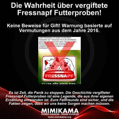 Fake: Fressnapf Giftköder Warnung-Beitrag-Bild