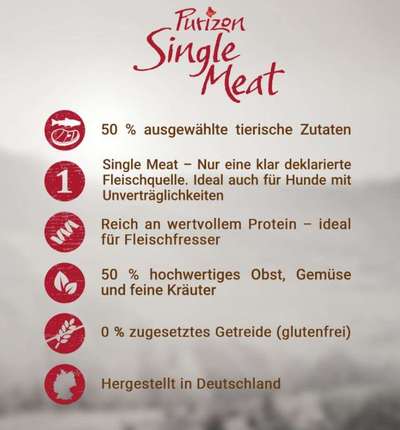 Verkaufe 12 kg Trockenfutter (Allergiker,, getreidefrei von Purizon)-Beitrag-Bild