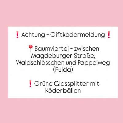 Giftköder-Giftköder-Bild