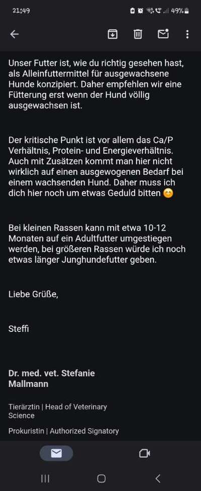 Hochwertiges / Bedarfsgerechtes Nassfutter (ohne Barfen), welches nur?-Beitrag-Bild