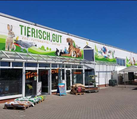 Hundeshops-Tierisch Gut Zoo-Futtermittel-Garten-Bild