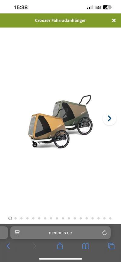 Suche Croozer Dog Mikke / Tammo / XL bis 45 kg-Beitrag-Bild