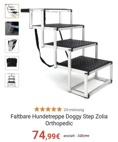 Faltbare Hundetreppe zu verkaufen-Beitrag-Bild