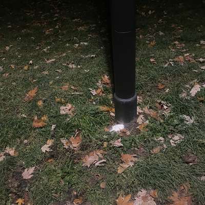 Giftköder-Park bei Hotel am Park weißes Pulver-Bild