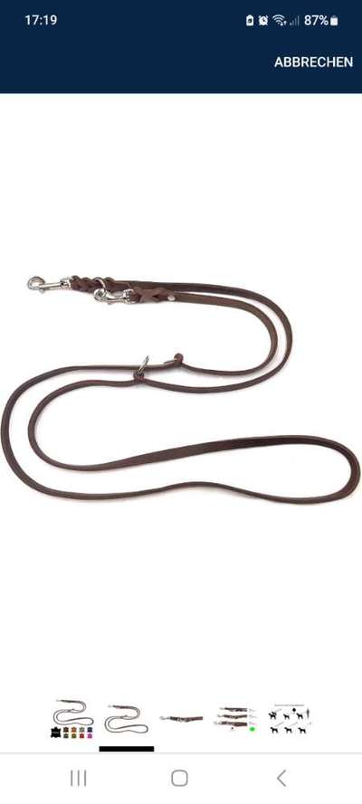 Qualitativ hochwertige Leine 3 - 5 m gesucht-Beitrag-Bild