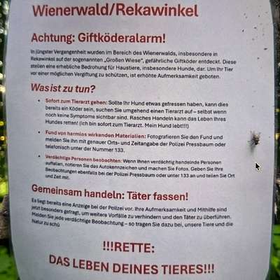 Giftköder-Giftköder-Bild
