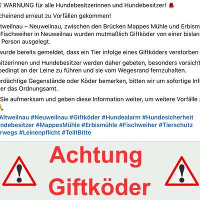 Giftköder-Giftköder-Bild