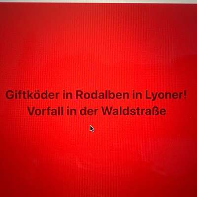 Giftköder-Giftköder-Bild