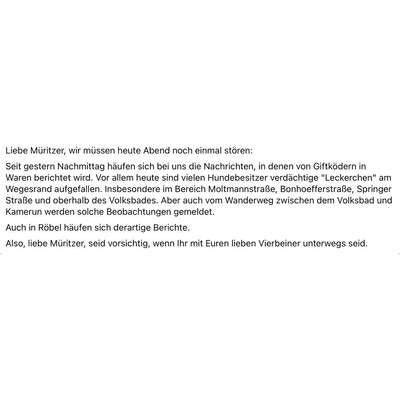 Giftköder-Ausgelegte Giftköder-Bild