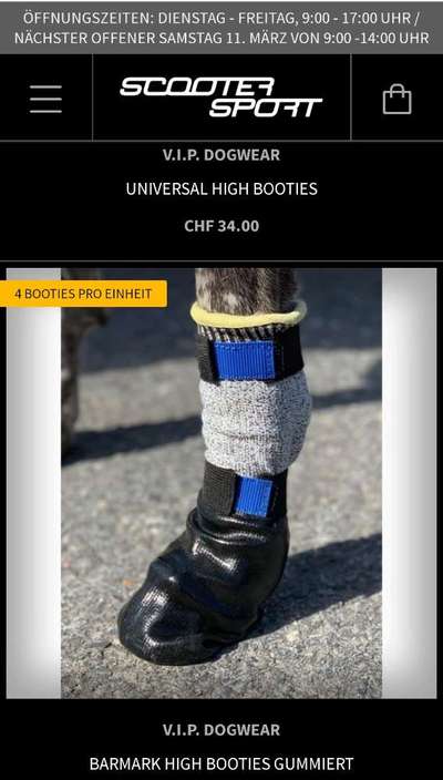 Schuhe/Socken für empfindliche Pfoten-Beitrag-Bild