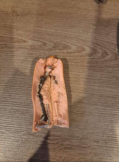 Giftköder-Präparierte Würstchen-Bild
