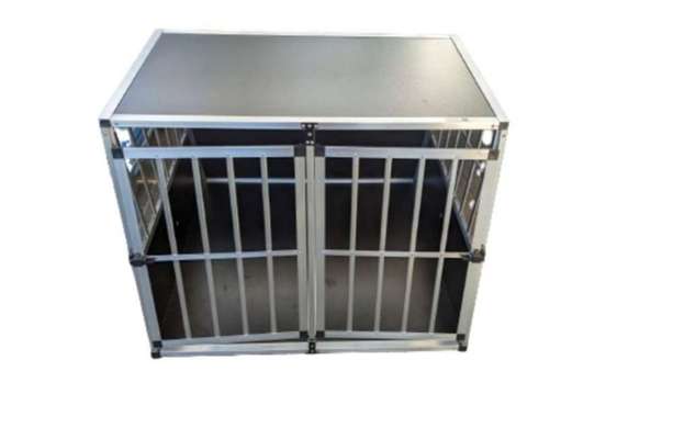 Cadoca Alu Auto Hundetransportbox XXL 97x90x70cm-Beitrag-Bild