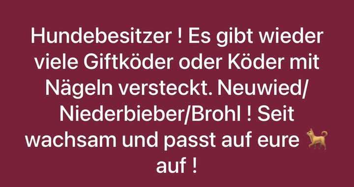 Giftköder-Giftköder / Köder-Bild