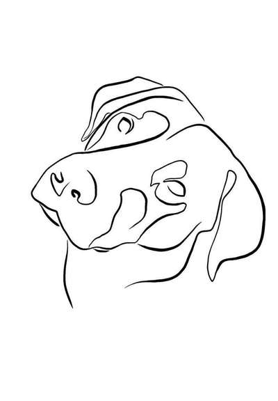 %{de_profession_title}-Line Art Zeichnung-Bild