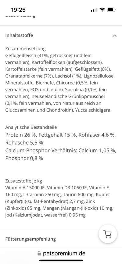 Gutes Trockenfutter mit hohem Fleischanteil-Beitrag-Bild