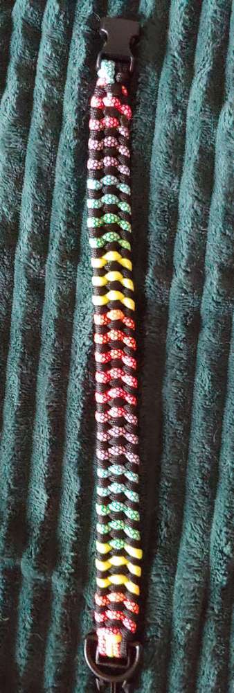 Hundehalsband aus Paracord 35,5 cm-Beitrag-Bild