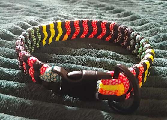 Hundehalsband aus Paracord 35,5 cm-Beitrag-Bild