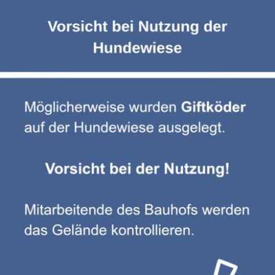 Giftköder-Eventuell Giftköder-Bild