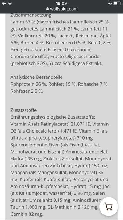 Trockenfutter Natura diet vs Wolfsblut-Beitrag-Bild