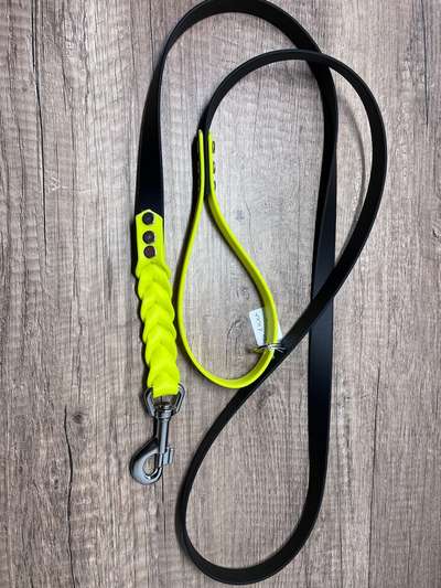 %{de_profession_title}-BioThane Leine zweifarbig-Bild