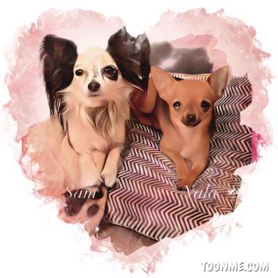 Fotochallenge 124 - Dein Comic-Hund-Beitrag-Bild