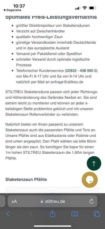 Wegnehmbarer Zaun-Beitrag-Bild