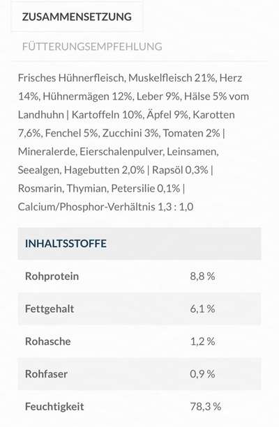 Hochwertiges / Bedarfsgerechtes Nassfutter (ohne Barfen), welches nur?-Beitrag-Bild