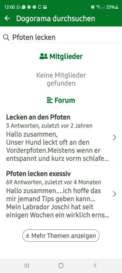 Hund leckt sich Nervös die Pfoten-Beitrag-Bild