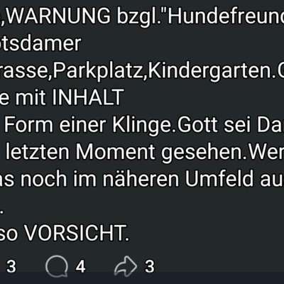 Giftköder-Klingen Köder-Bild
