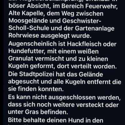 Giftköder-Giftköder-Bild