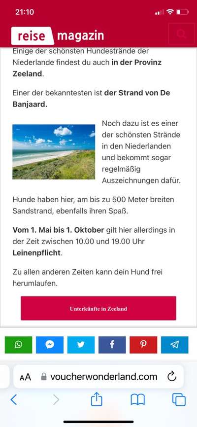 Erfahrungen mit Urlaub/ Hundestrände in Zeeland-Beitrag-Bild