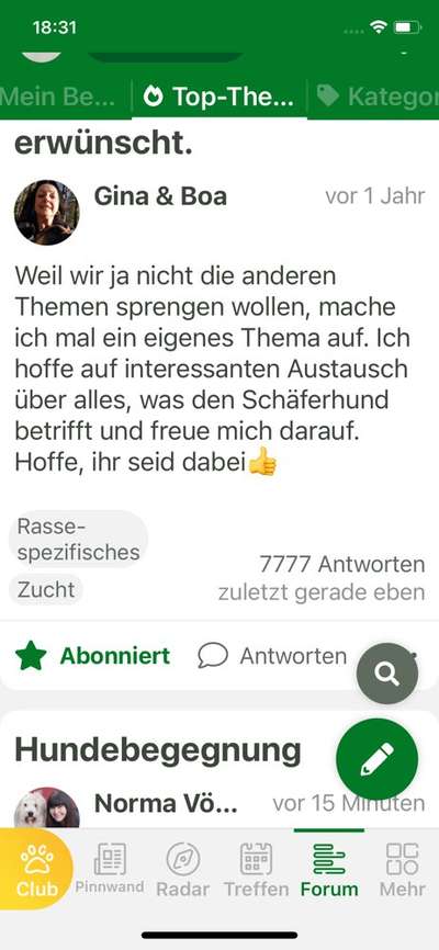 Alles rund um den Schäferhund, diskutieren erwünscht.-Beitrag-Bild