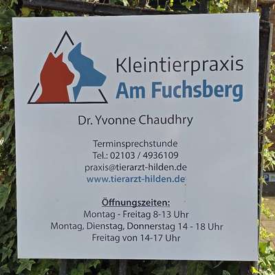 Tierärzte-Kleintierpraxis Am Fuchsberg Dr. Yvonne Chaudhry-Bild