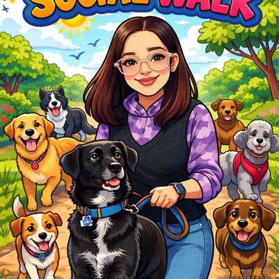 Hundetreffen-Social Walk - gemeinsam Spazierengehen ohne großen Hundekontakt-Bild