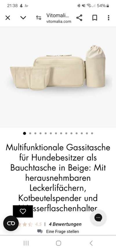 Suche Bauchtasche von Vitomaila in Grum oder Beige !-Beitrag-Bild