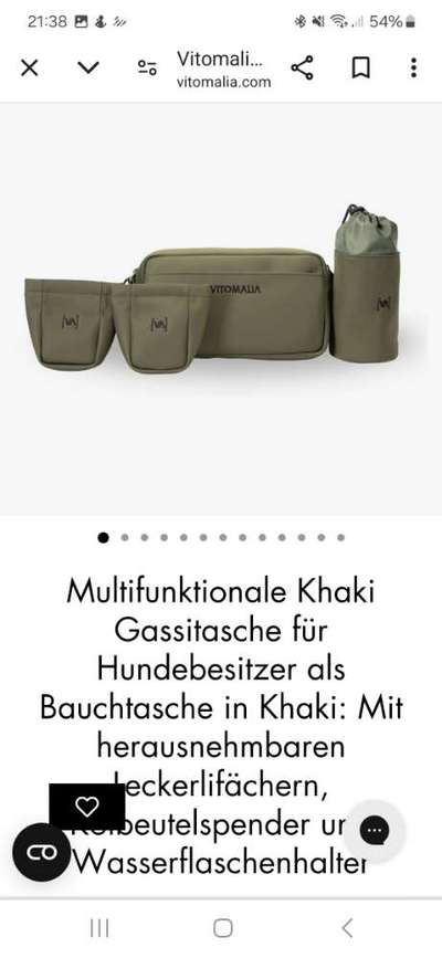 Suche Bauchtasche von Vitomaila in Grum oder Beige !-Beitrag-Bild