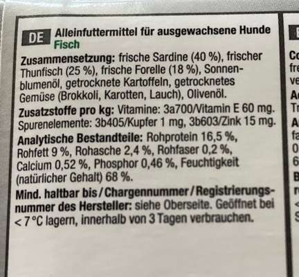 Hochwertiges / Bedarfsgerechtes Nassfutter (ohne Barfen), welches nur?-Beitrag-Bild