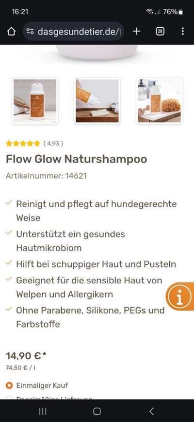 Welches Hundeschampoo benutzt ihr und wie oft?-Beitrag-Bild