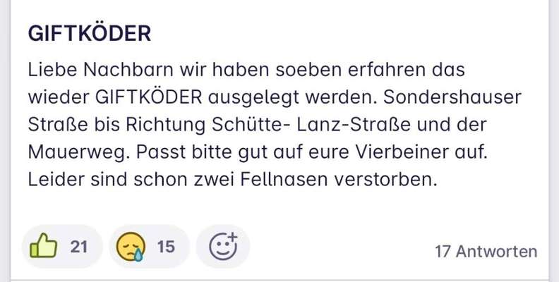 Giftköder-Giftköder-Bild