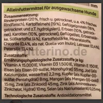 Trockenfutter Romeo Landküche von Aldi-Beitrag-Bild